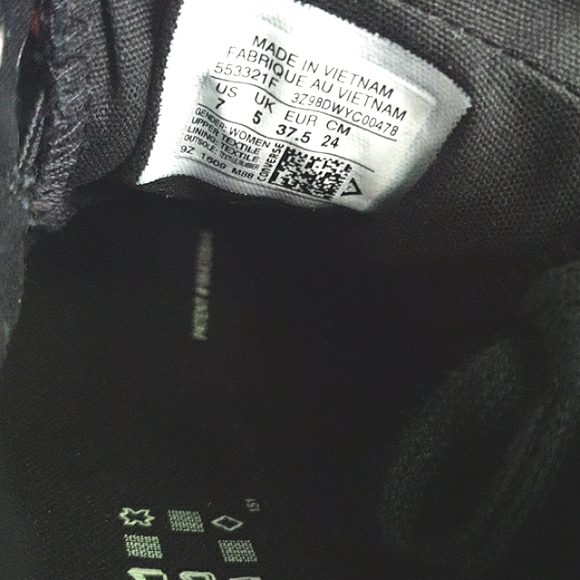 Converse Wm's Madison Low Top Sneakers w/ Black Suede & Chevron Burgundy Sz 7 - Picture 11 of 16